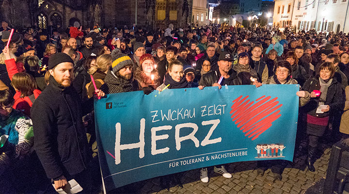 Zwickau zeigt Herz