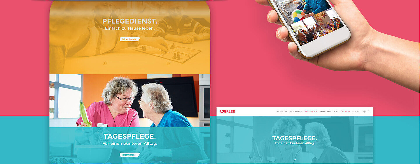 Webseite Werler Pflegeheim
