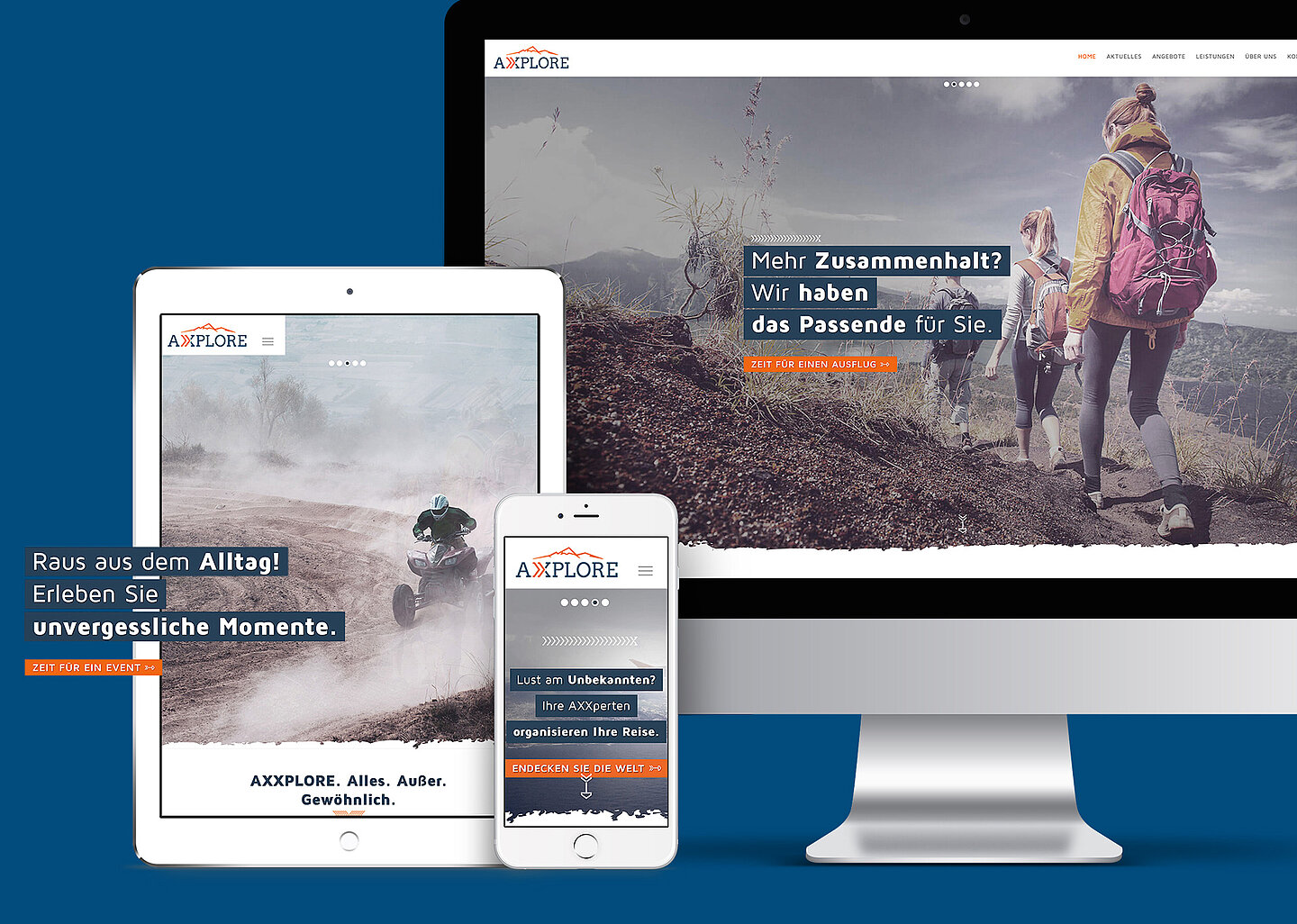 responsiv Website Axxplore
