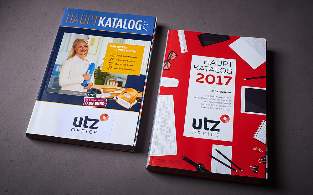 Katalogeinband Utz Office