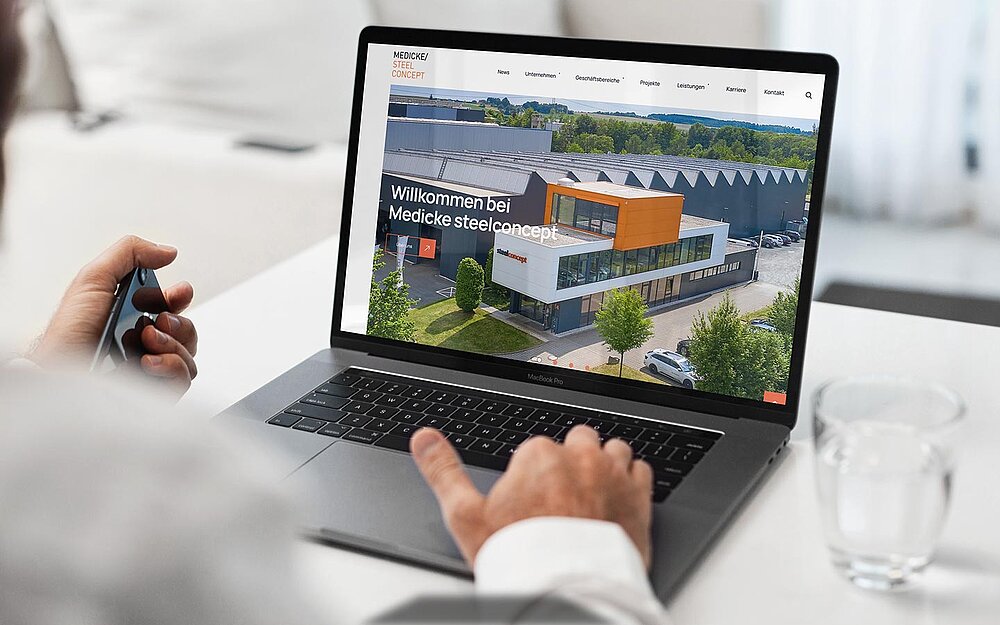 Steelconcept Webseite
