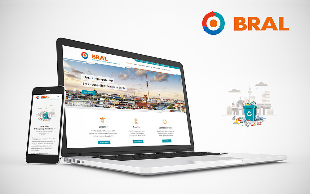 Bral Webseite