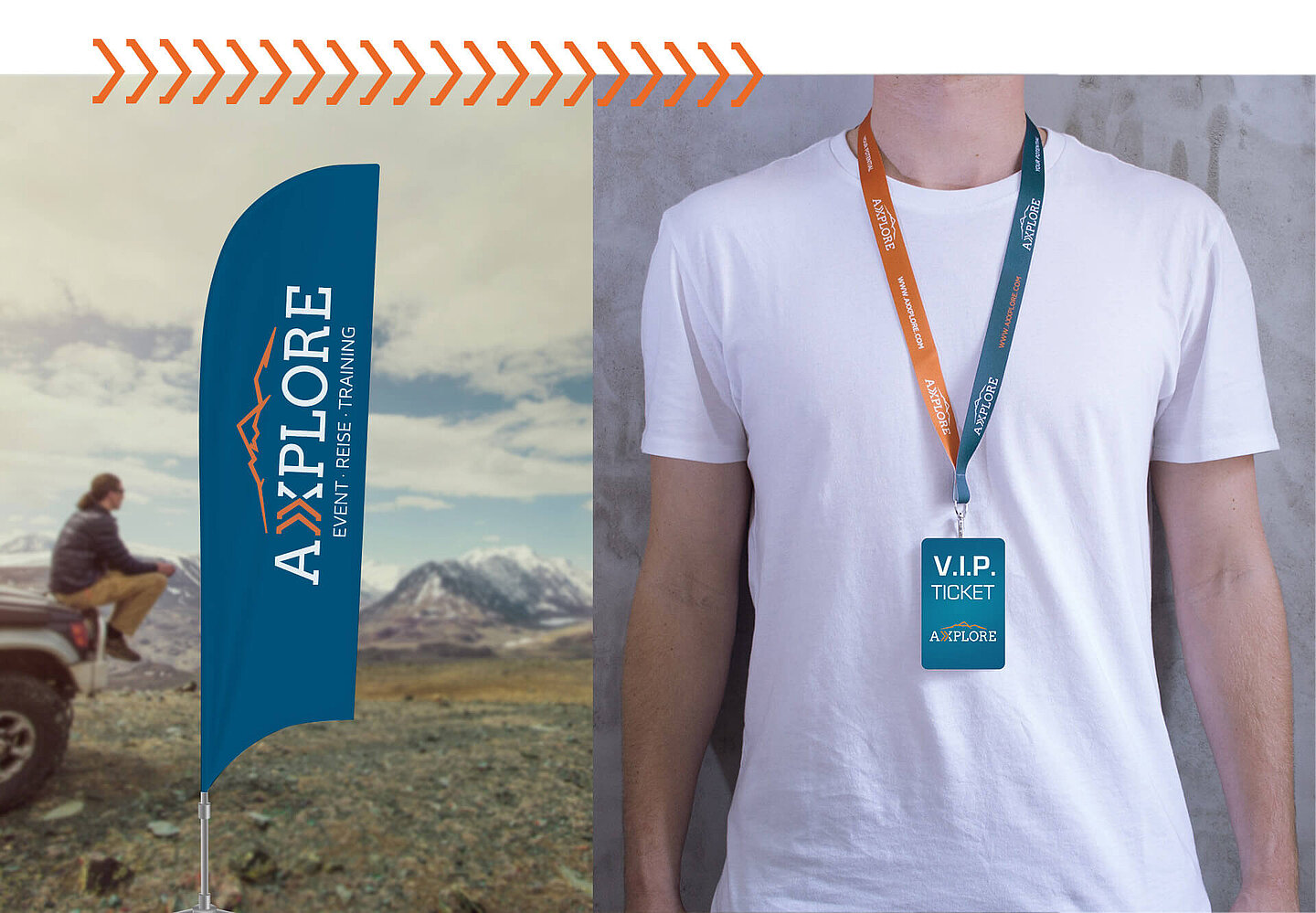 Werbemittel Axxplore