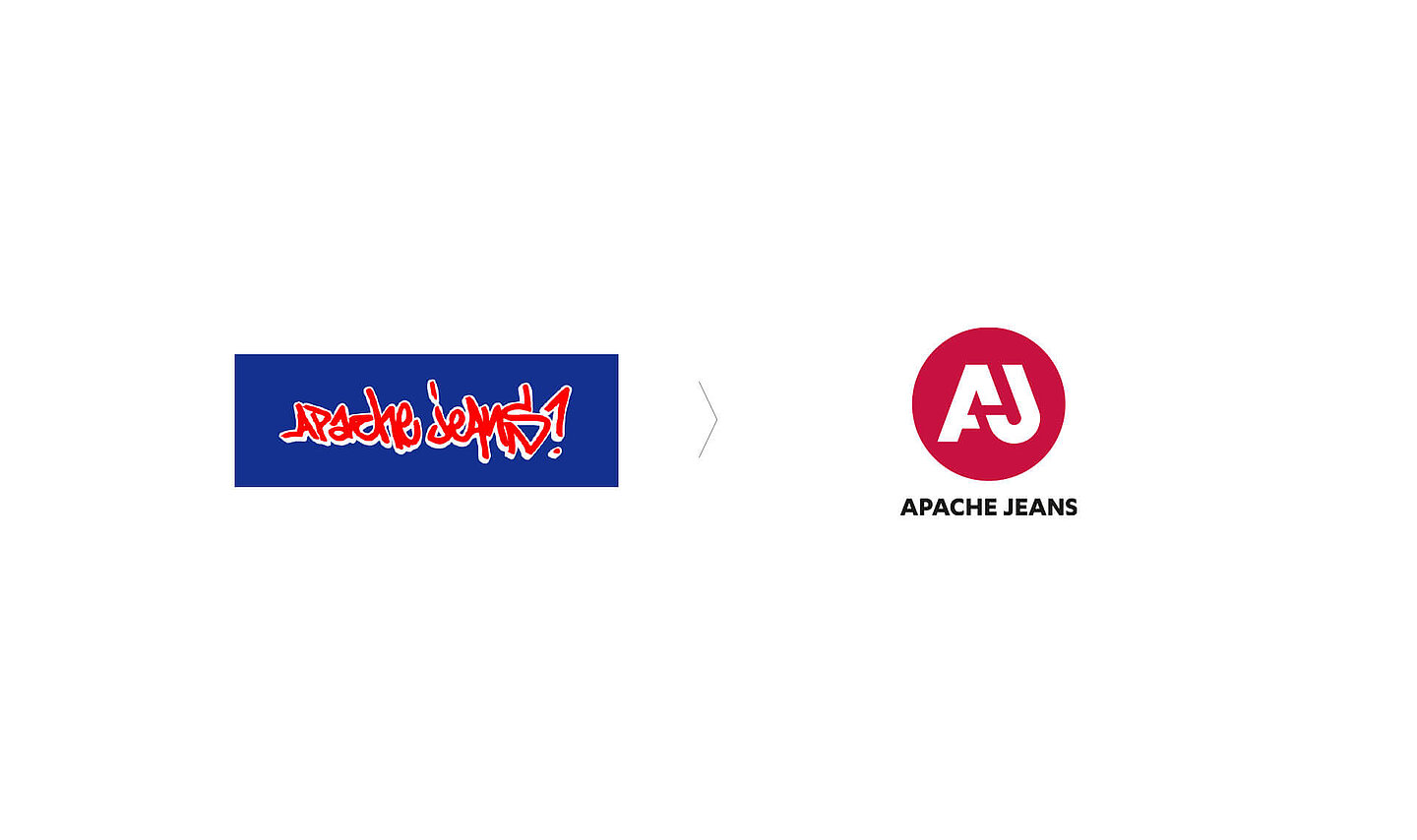 Apache Jeans Logo - Neu