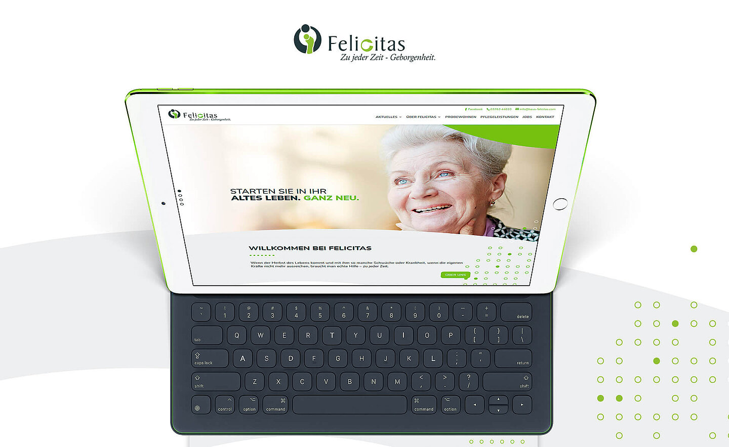 Internetseite Haus Felicitas Glauchau