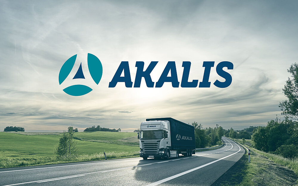 Akalis Speditioin Corporate Design