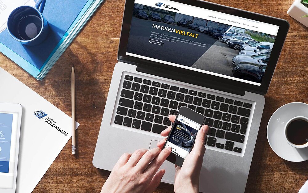 Relaunch Webseite Autohaus Goldmann