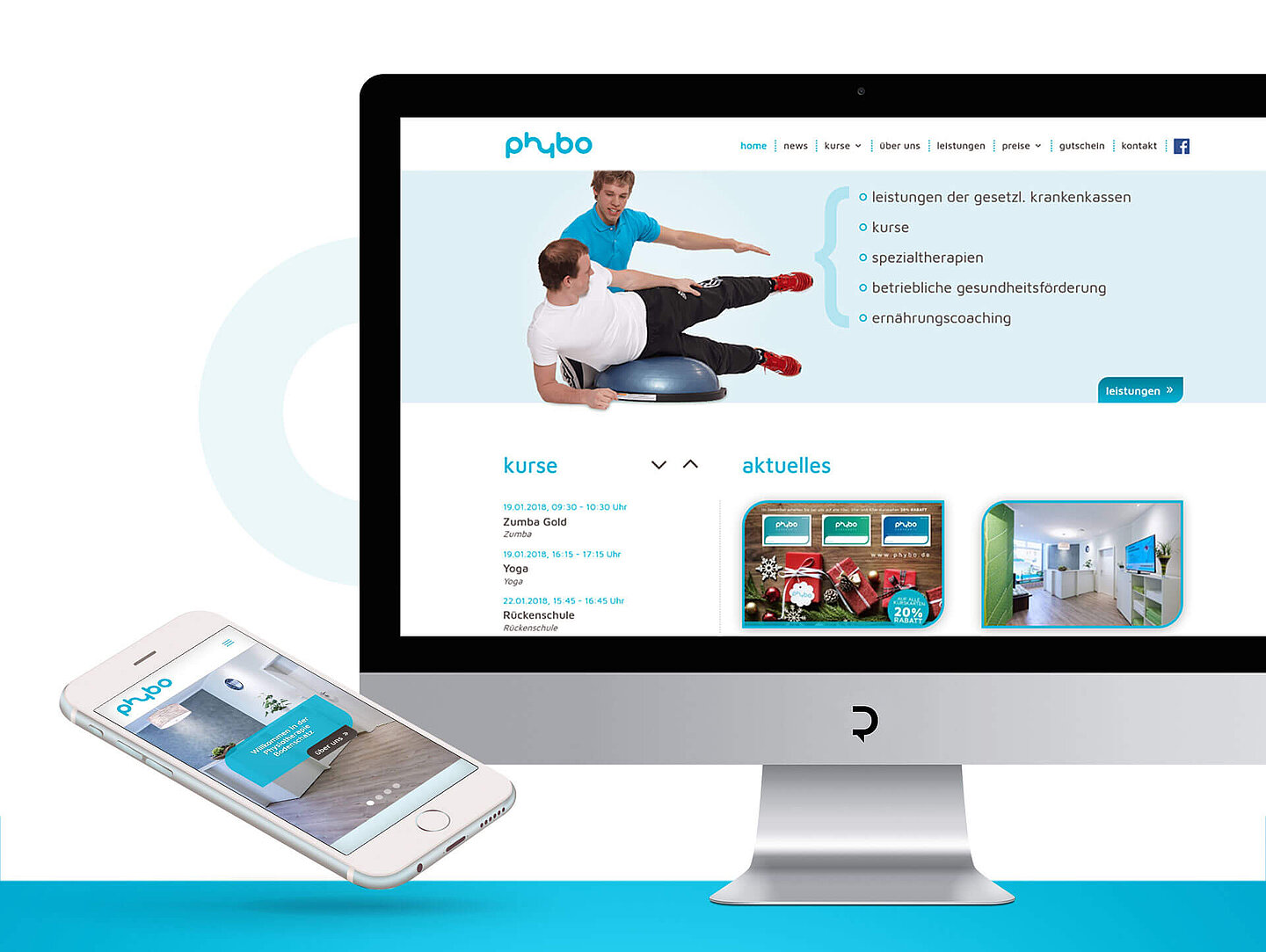 Phybo Webseite