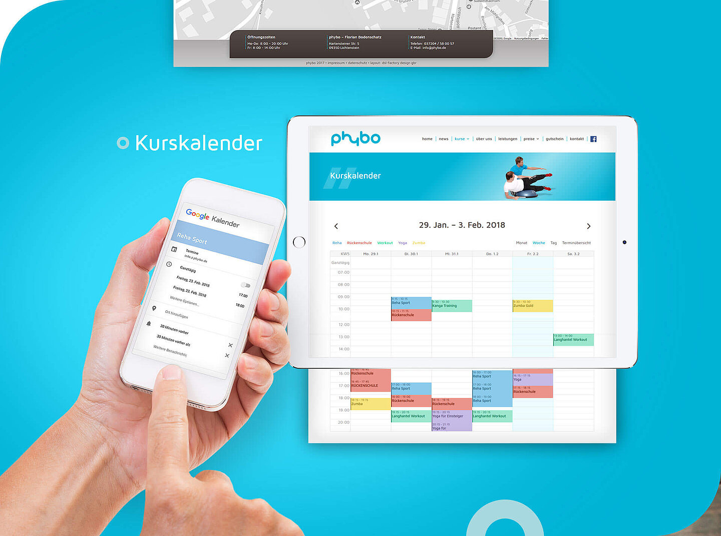 Phybo Webseite