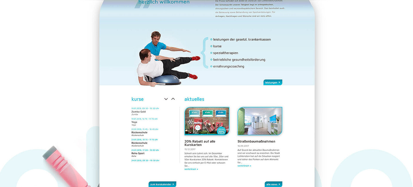 Phybo Webseite