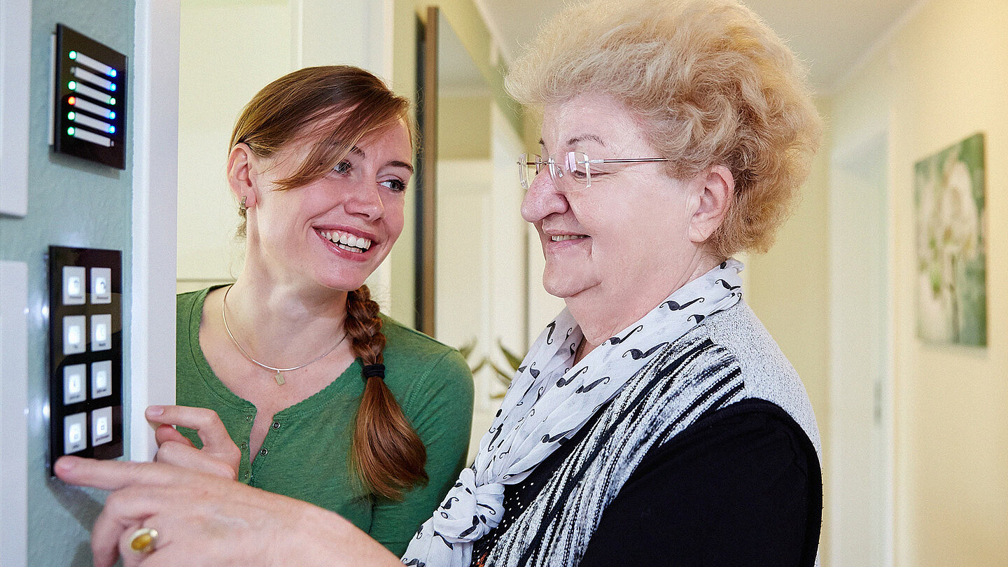 Foto einer Musterwohnung