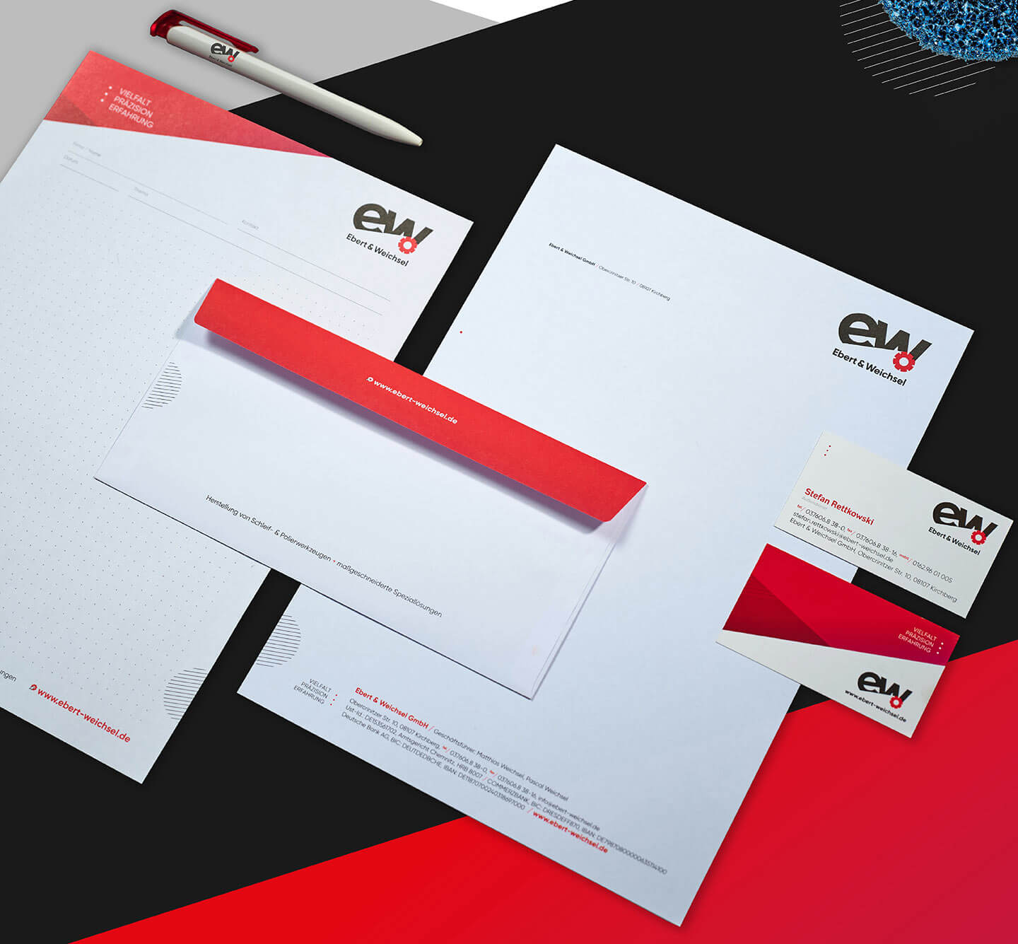 Logoentwicklung Ebert und Weichsel